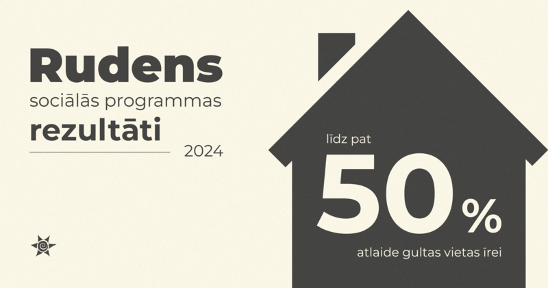 Pienācis laiks izziņot Sociālās programmas 2024. gada rudens kārtas rezultātus!